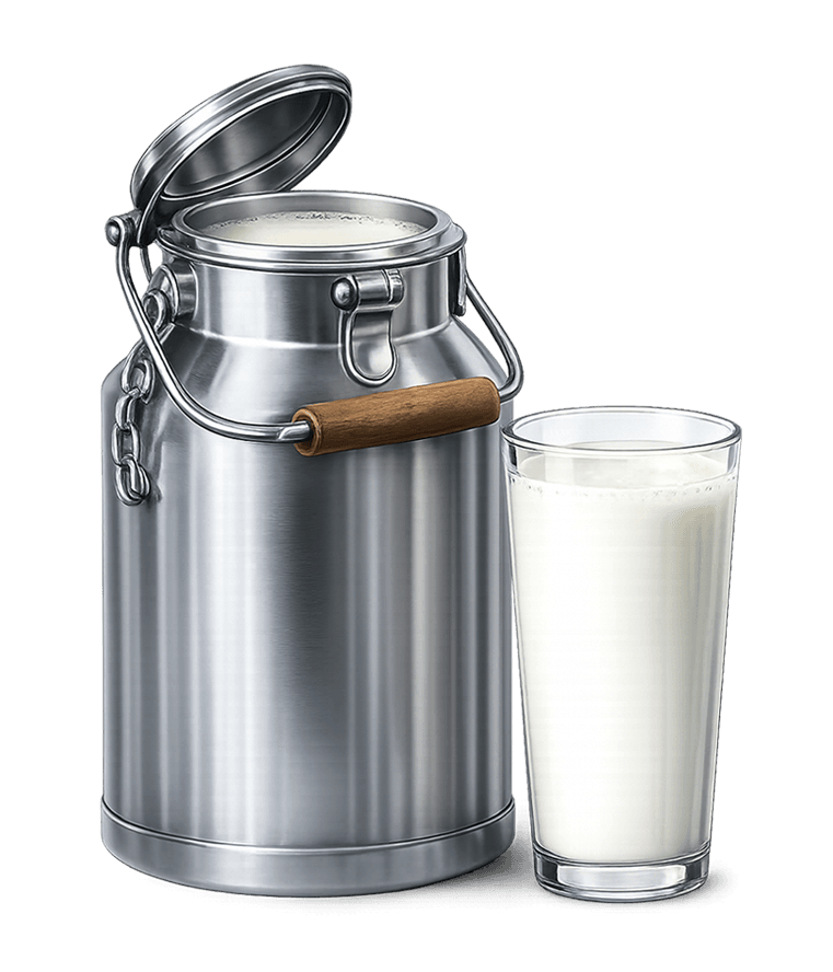 Farm Fresh Cow Milk from Gaudhan Dairy Farm